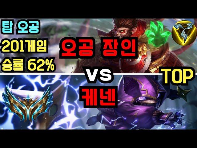 챌린저 탑 오공 장인"zyp hanfu" VS  케넨 관전