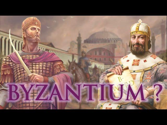 Should We Use The B-Word (Byzantium)?