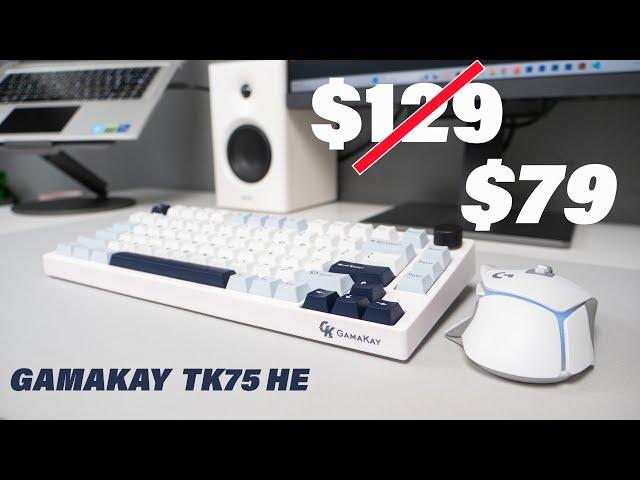 Gamakay TK75 HE Gaming Keyboard Review - Mechanical Keyboard Under $90