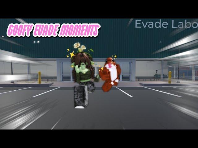 Goofy Evade Moments | ROBLOX funny moments