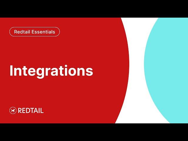 Redtail Essentials: Integrations