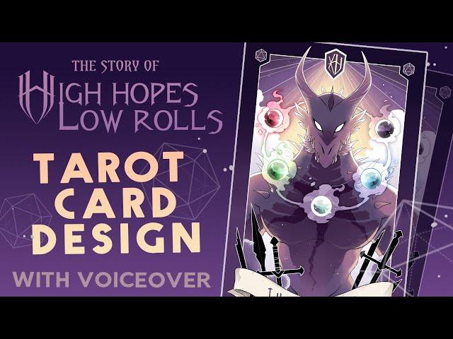 THE DEVIL | Dungeons & Dragons Tarot Design SPEEDPAINT