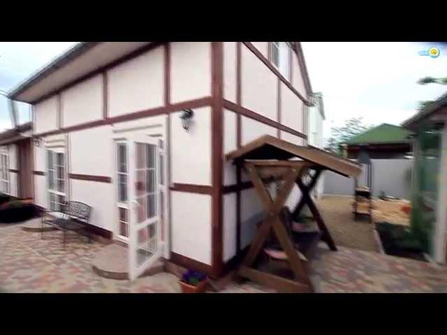 Домики в немецком стиле №186. Отдых на Азовском море в Голубицкой