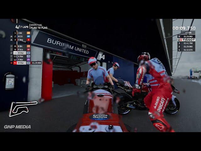 MotoGP 24 - Marc Marquez - Flag To Flag Race - Chang Circuit - Gameplay