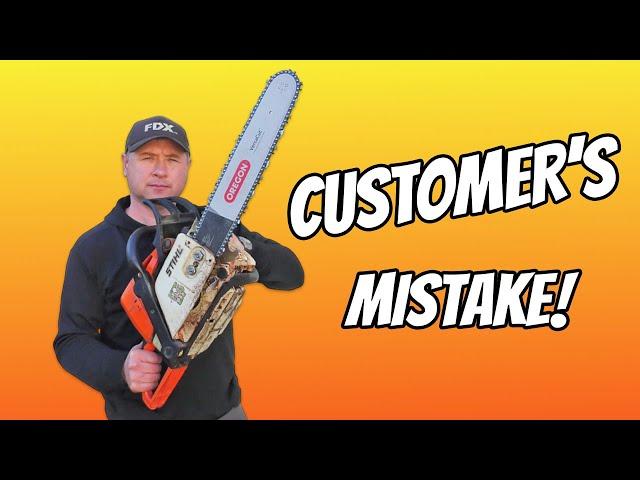 STIHL MS290 Chainsaw Smokes A Lot And Now Won't Start! Step By Step Repair