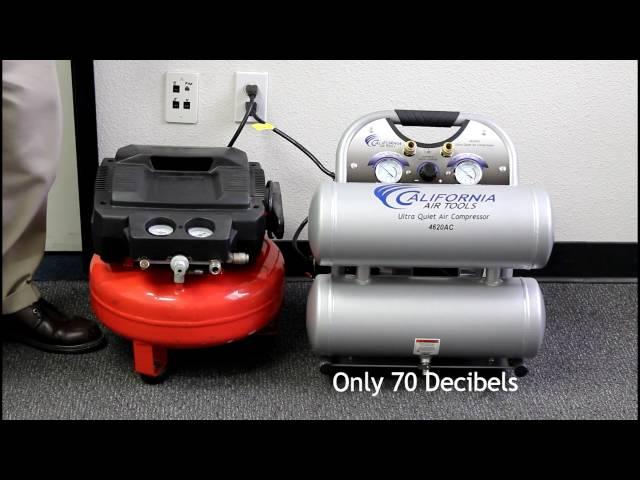 California Air Tools 4620AC Sound Comparison