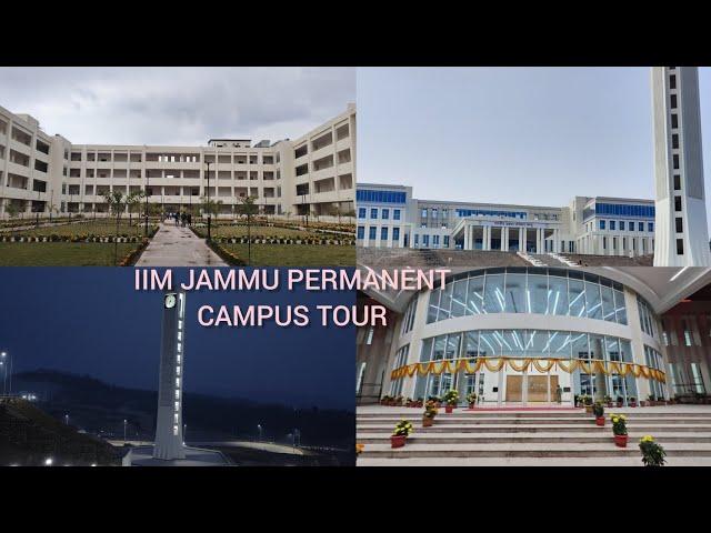 IIM Jammu permanent campus tour| #dailyvlog #iimjammu #iim #fypシ #iims2023