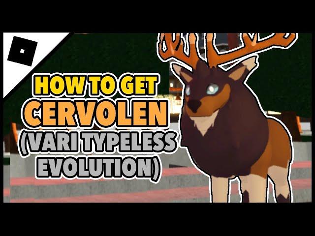 How to get CERVOLEN (VARI TYPELESS EVOLUTION) in LOOMIAN LEGACY || ROBLOX