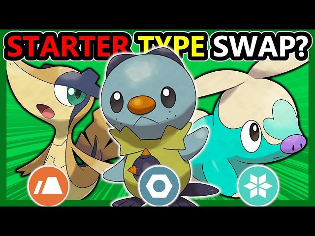 What if Starter Pokemon had NEW TYPES?