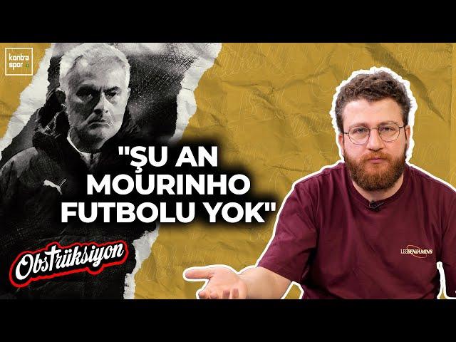 "Galatasaray fiziken yerlerde sürünüyor" Beşiktaş'ın Avrupa karnesi, "Şu an Mourinho futbolu yok"