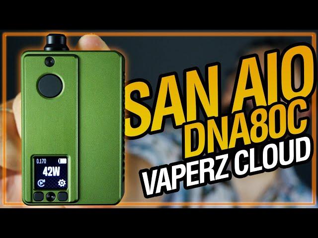 MENUDO PEPINO... San AIO  DNA80C de Vaperz Cloud X GeroBak / revisión