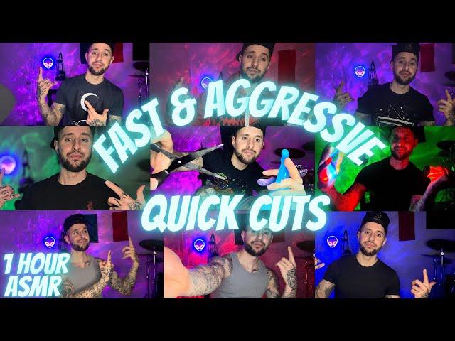 ASMR | Fast & Aggressive (Quick Cut) Compilation Pt.2