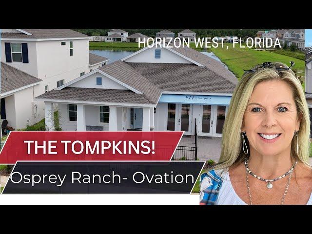 The Tompkins at Osprey Ranch in Horizon West, Florida!