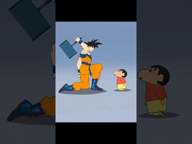 Goku Vs Cartoon characters Paper Scissors Rock challenge (Part-2).