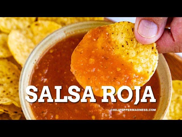 Salsa Roja Recipe - Chili Pepper Madness