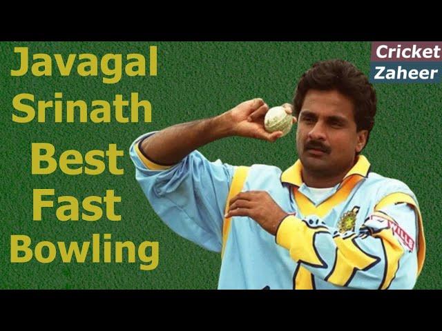 Javagal Srinath fastest seam bowling vs New Zealand | Best spell