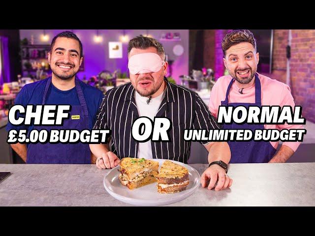 Who Cooked it? - GRILLED CHEESE | Chef: £5 Budget or Normal: Unlimited Budget?