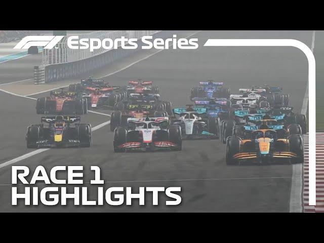 2022 F1 Esports Series Pro Championship: Race 1 Highlights