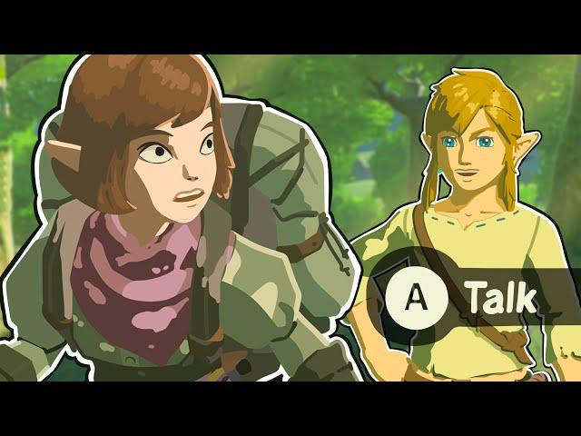 The Video Ends When I Talk To Every Single Woman.. in Zelda