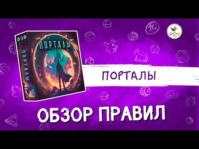 Настольная игра «Порталы» — обзор правил