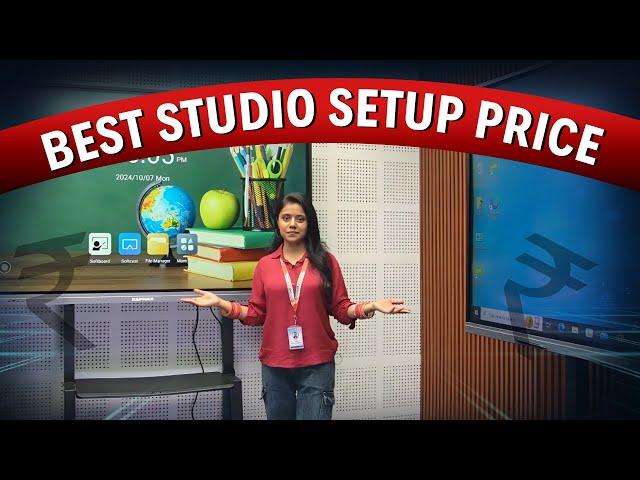 Best STUDIO SETUP Price         #digitalboard #education #onlineteaching #studiosetup