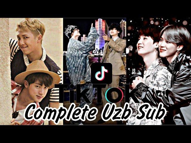 BTS TikTok Complete Uzb Sub [O'zbek Tilida] 2-Qism