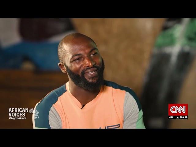 "The Roaming Chef" Dennis Ombachi talks to CNN about cooking, rugby and mental health
