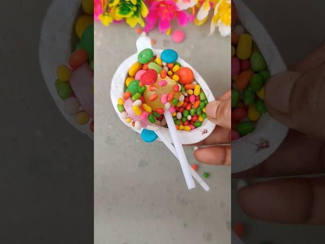 candy babbles & lolipop candy & kinder joy & gems #shorts #ytshorts #kinderjoy & gems bottle
