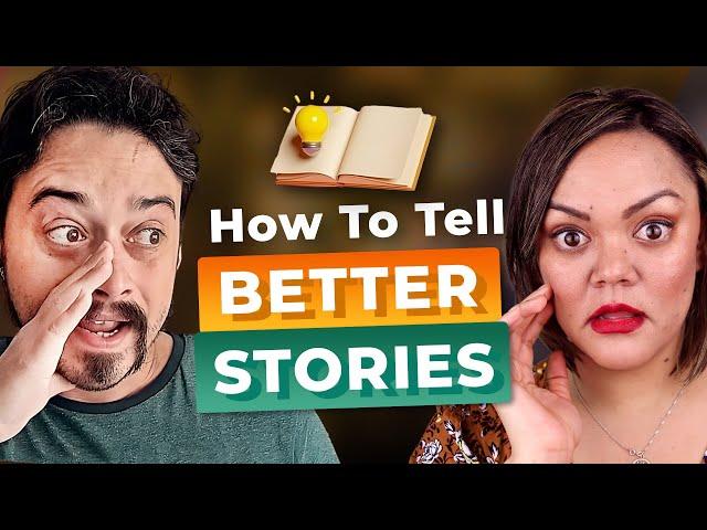 Speak English with CONFIDENCE — How to Tell Stories | Podcast