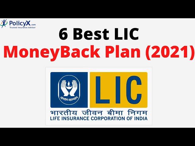 6 Best LIC Money Back Policy in 2021 | Insurance Plans | PolicyX