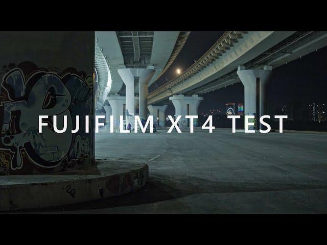 Fujifilm XT4 Video Test Cinematic