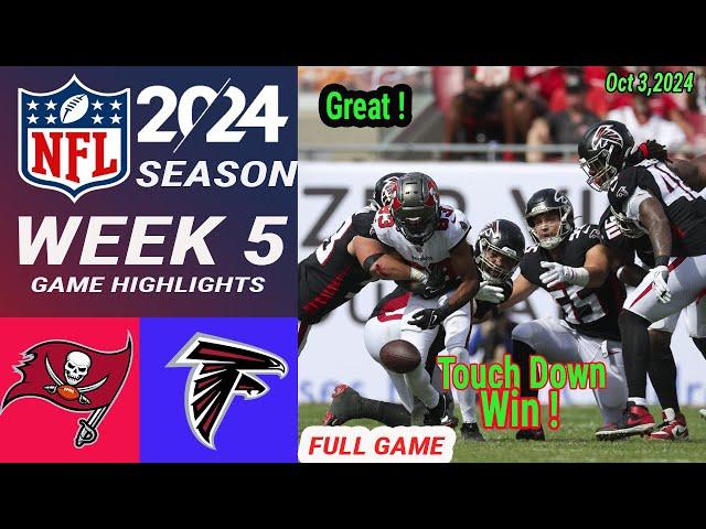 Buccaneers vs Falcons [WEEK 5] Full Game Highlights | Oct 3, 2024 | NFL Today | NFL HIGHLIGHTS