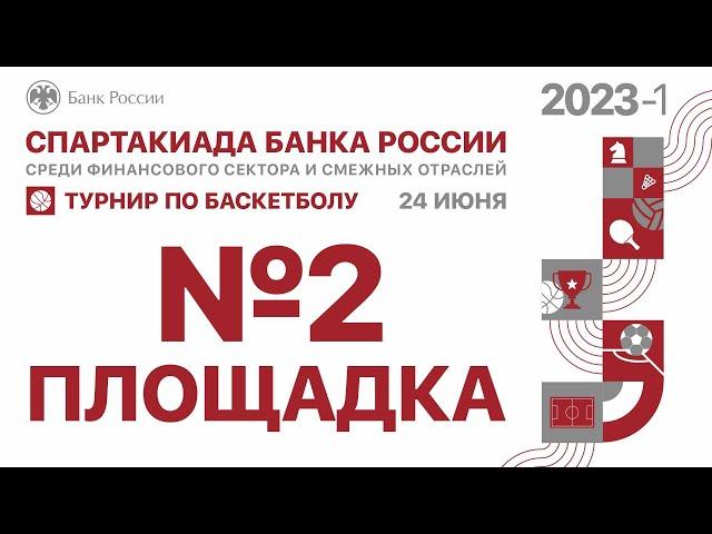 Спартакиада Банка России. Турнир по баскетболу 2023-1 - Площадка 2