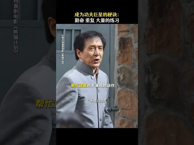 功夫巨星成龙电影《熊猫计划》老外不理解，为什么成龙一个动作要练很多遍#電影 #电影 #影视 #影视解说 #成龙 #熊猫