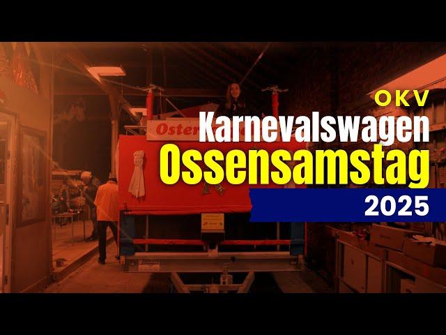 Ossensamstag 2025: So baut der OKV Ostercappeln seinen Karnevalswagen