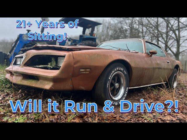 FIELD FIND Pontiac Firebird Rescue! Will it Drive After 21+ Years? Pt.2