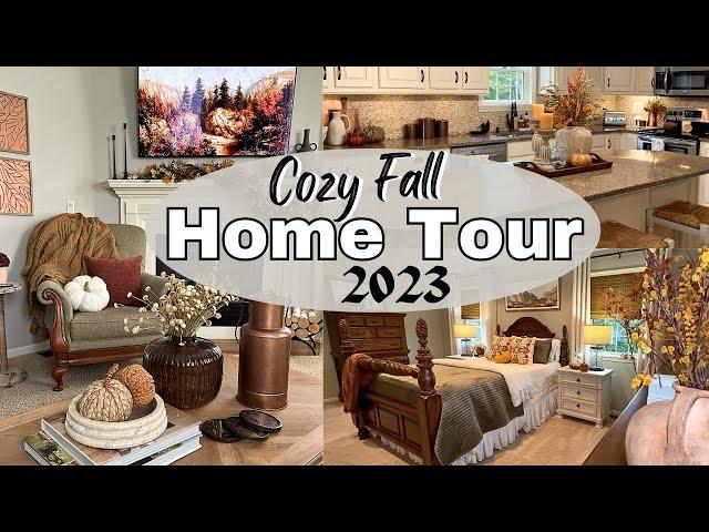 COZY FALL 2023 HOME TOUR | SIMPLE FALL HOME STYLING AND DECORATING IDEAS