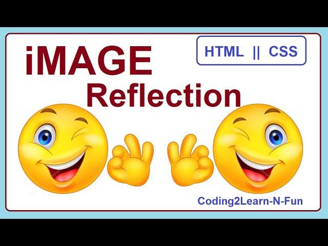 #HTML #CSS #Image-reflection || Image Reflection in HTML CSS. Learn to Reflect the Image. Reflection