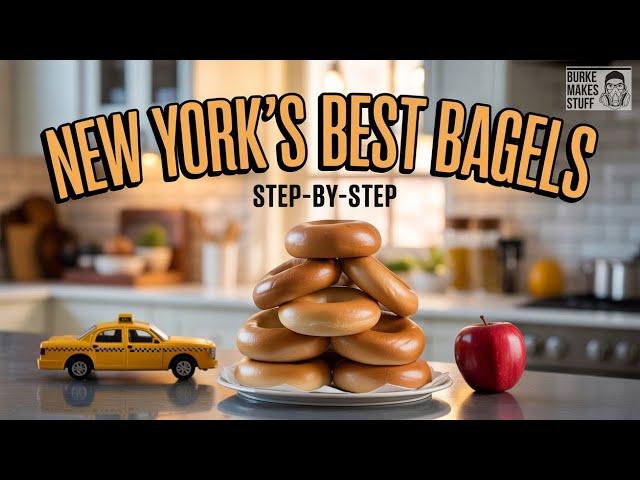 EASY New York Bagels at home - By an actual New Yorker