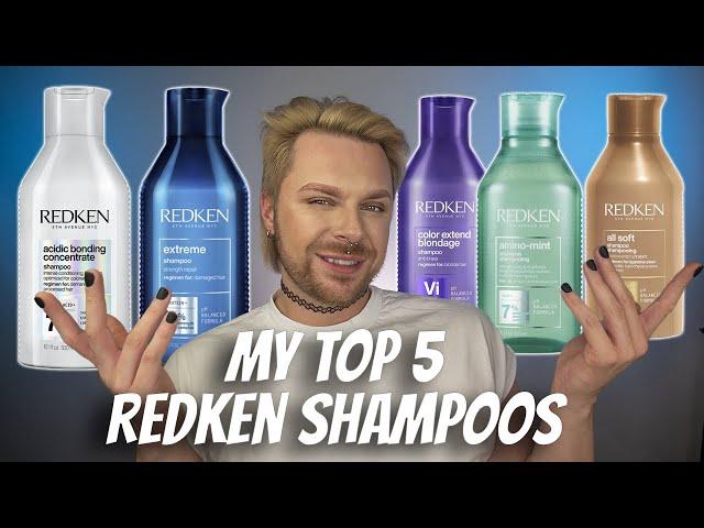 TOP 5 REDKEN SHAMPOOS | Best Shampoos For All Hair Types | Shampoos You Need To Try | Best Of Redken