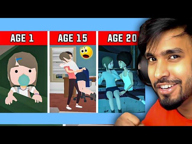 I BECAME A PAPA KI PARI IN 100 YEARS LIFE SIMULATOR - TECHNO GAMERZ