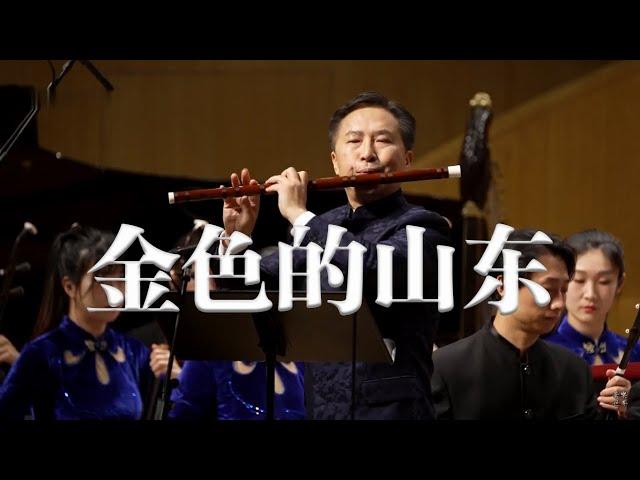 金色的山東  笛子協奏曲  著名笛子演奏家 郝益軍震撼演繹