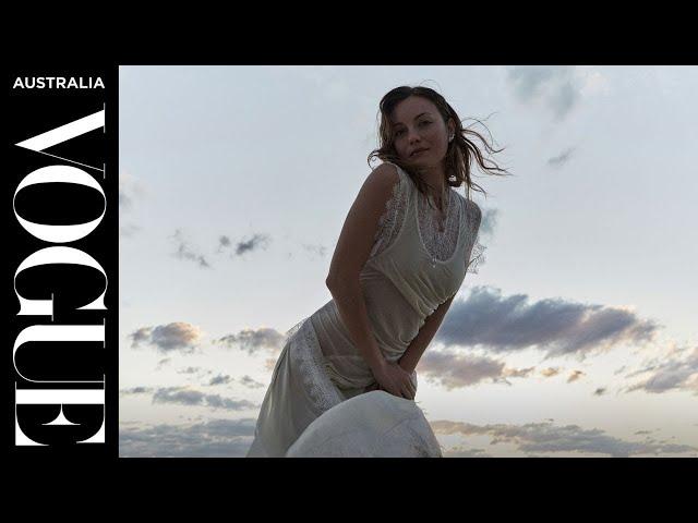 Leila George models Paspaley's Celestial collection | Vogue Australia