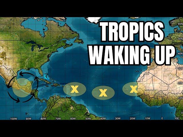 TROPICAL UPDATE - Tropical Atlantic Looks to Awaken for Second Half of the Season