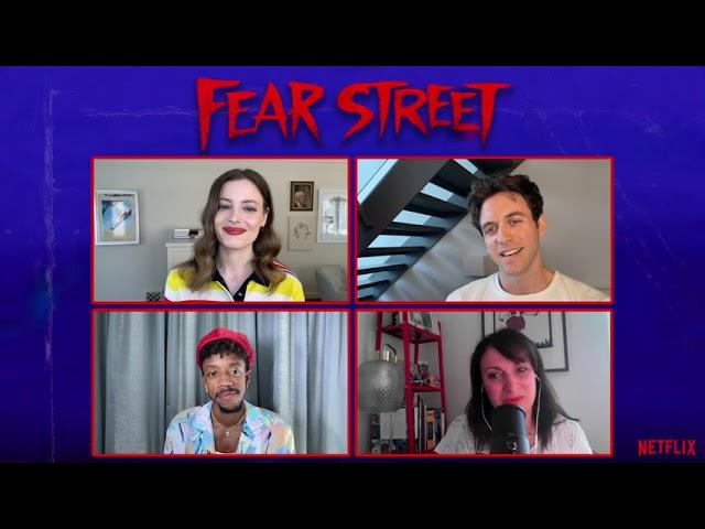 Gillian Jacobs, Darrell Britt-Gibson & Ashley Zukerman Talk Fear Street Trilogy