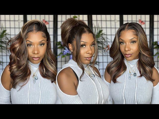 It’s A KEEPER | Outre Airtied 13x6 HD Lace Frontal Wig - HHB-Loose Body Wave 18 | HairSoFlyShop