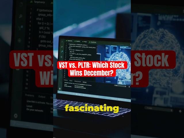 Best stocks to buy now | VST vs PLTR Which Stock Win in December? #beststocks