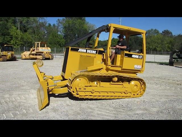 1996 John Deere 450G LT Dozer Ex Government  Low Hours C&C Equipment