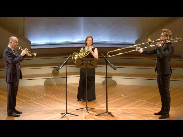 Corelli Sonata da Chiesa Op.3 Nr.7 for Brass Trio - Berlin Philharmonic Brass