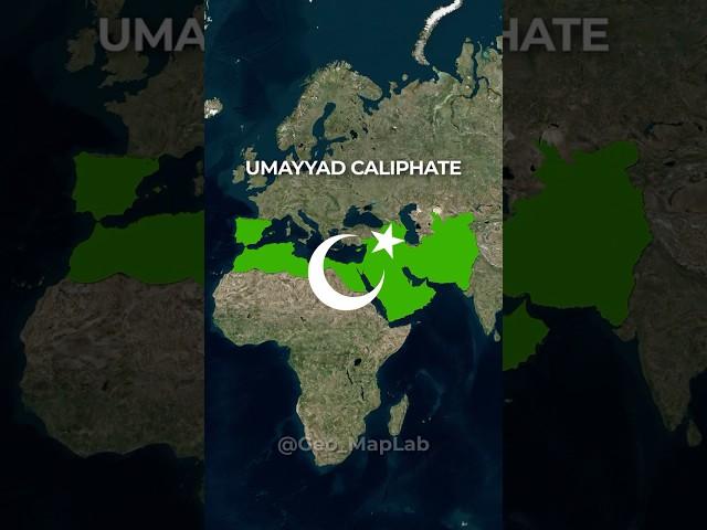 The Umayyad Caliphate #geography #history #shorts